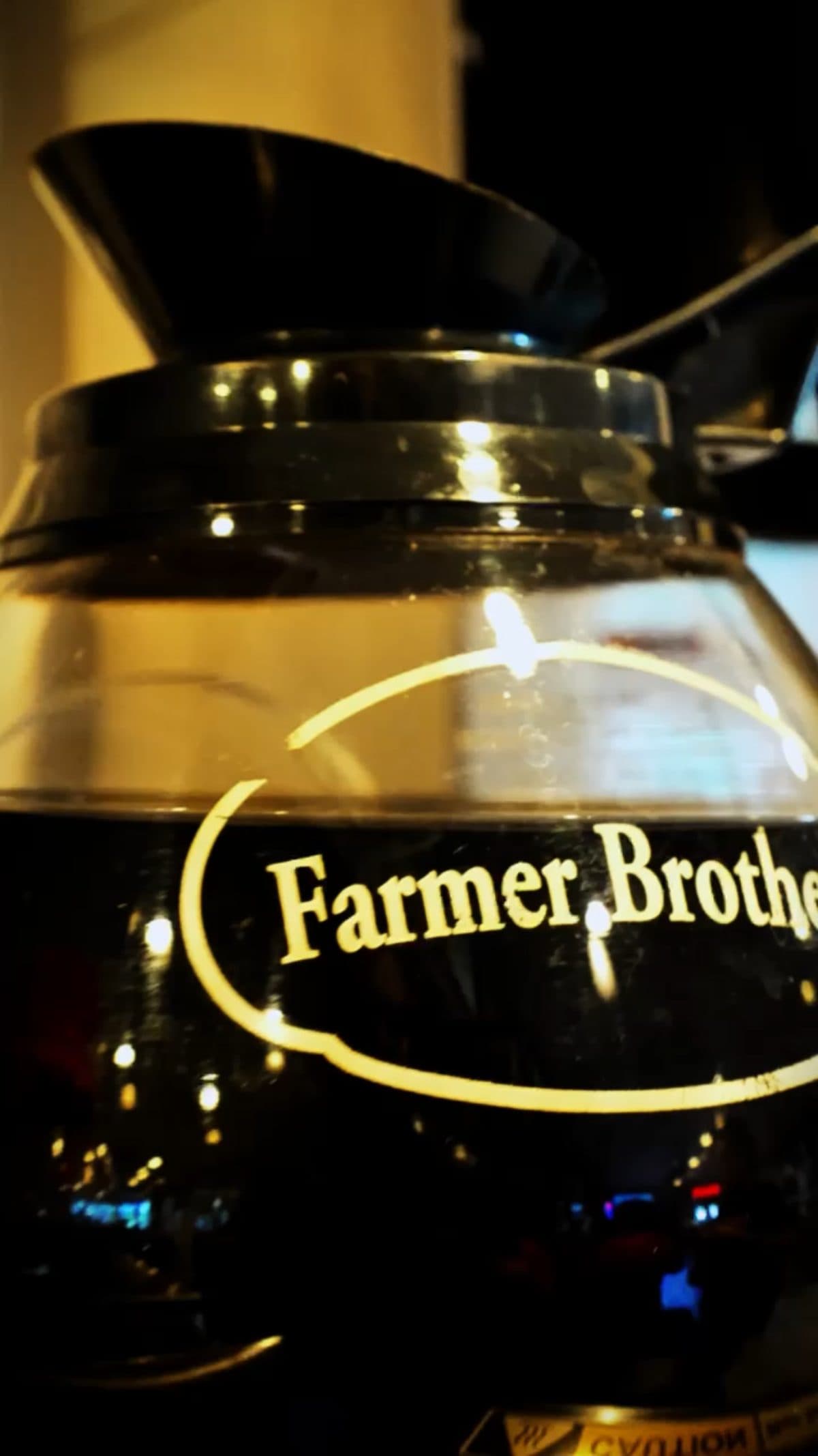 Fresh pot of coffee